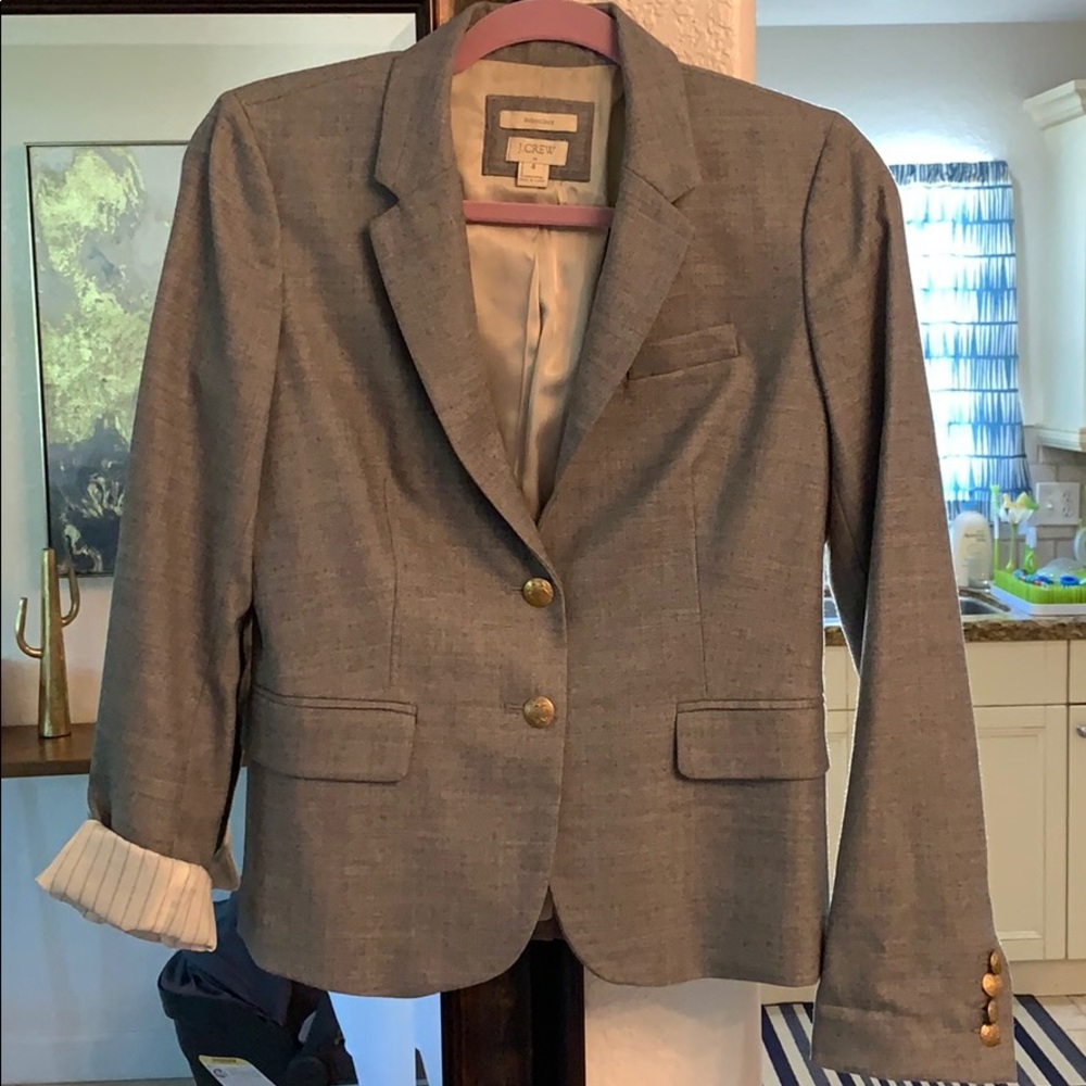 Jcrew schoolboy style blazer